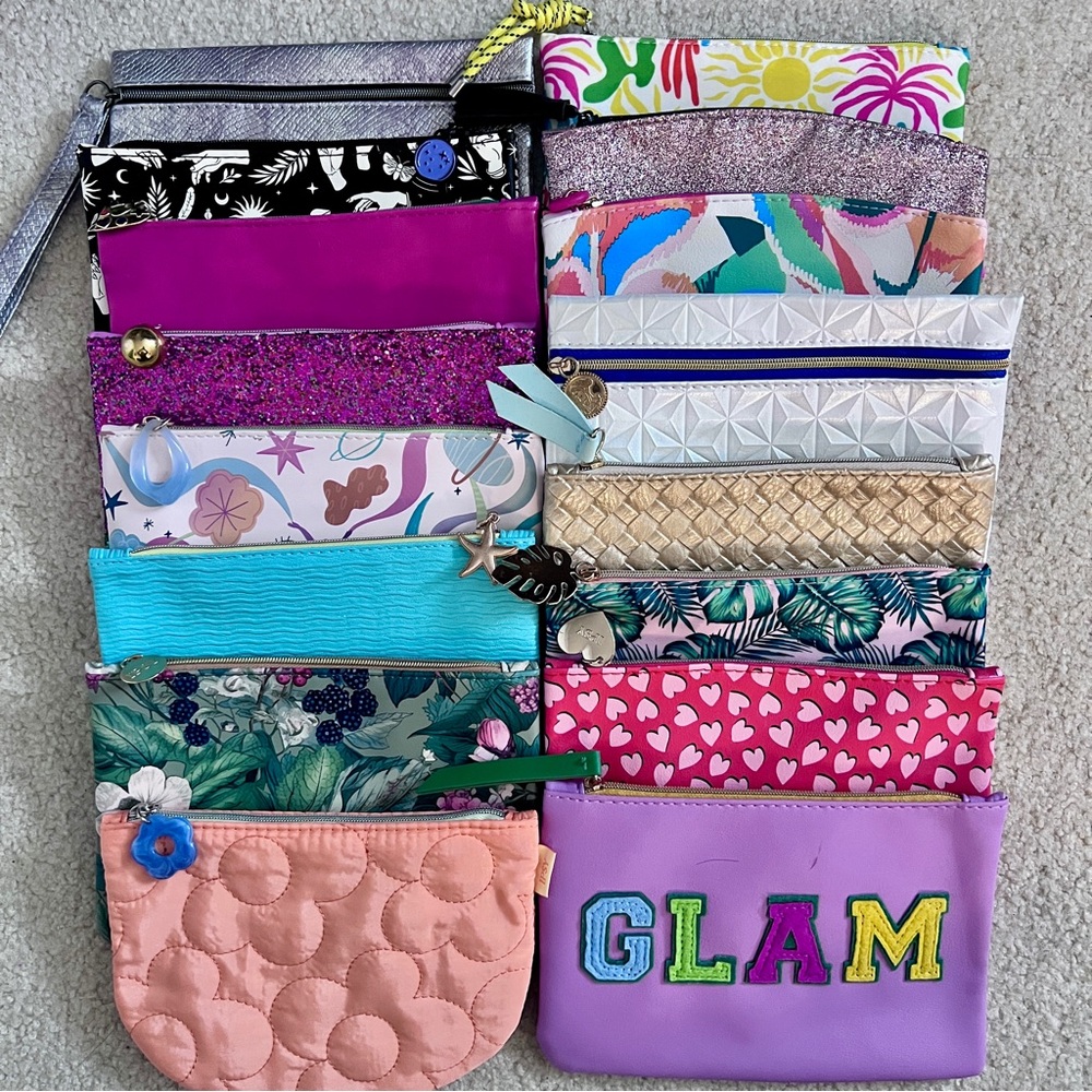 Vibrant Multi-Color IPSY cosmetic bag Collection